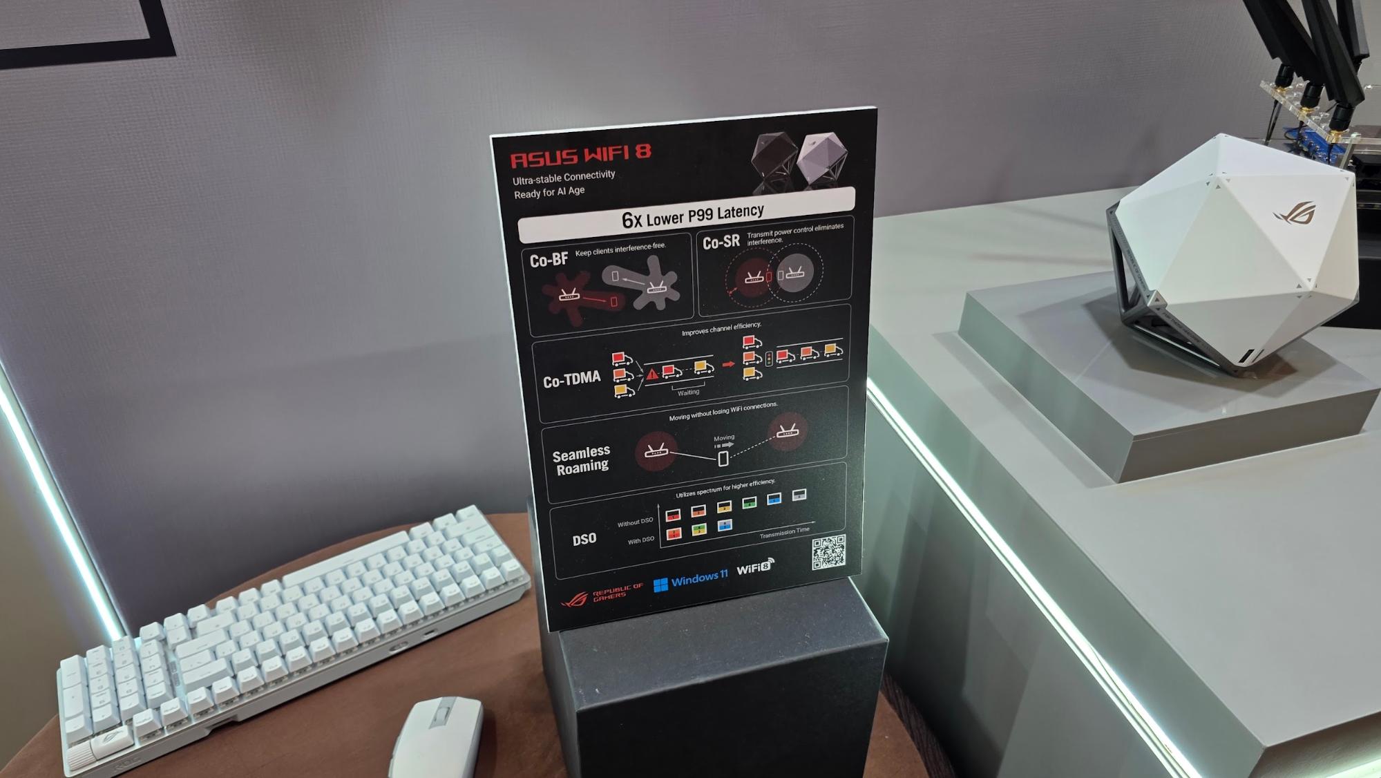 مواصفات Asus WI-Fi 8 من أجهزة Tom