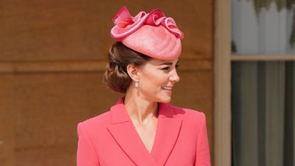 Kate Middleton wows in pink Emilia Wickstead dress