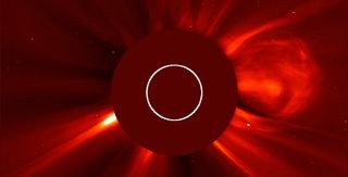 Coronal Mass Ejection Mercury