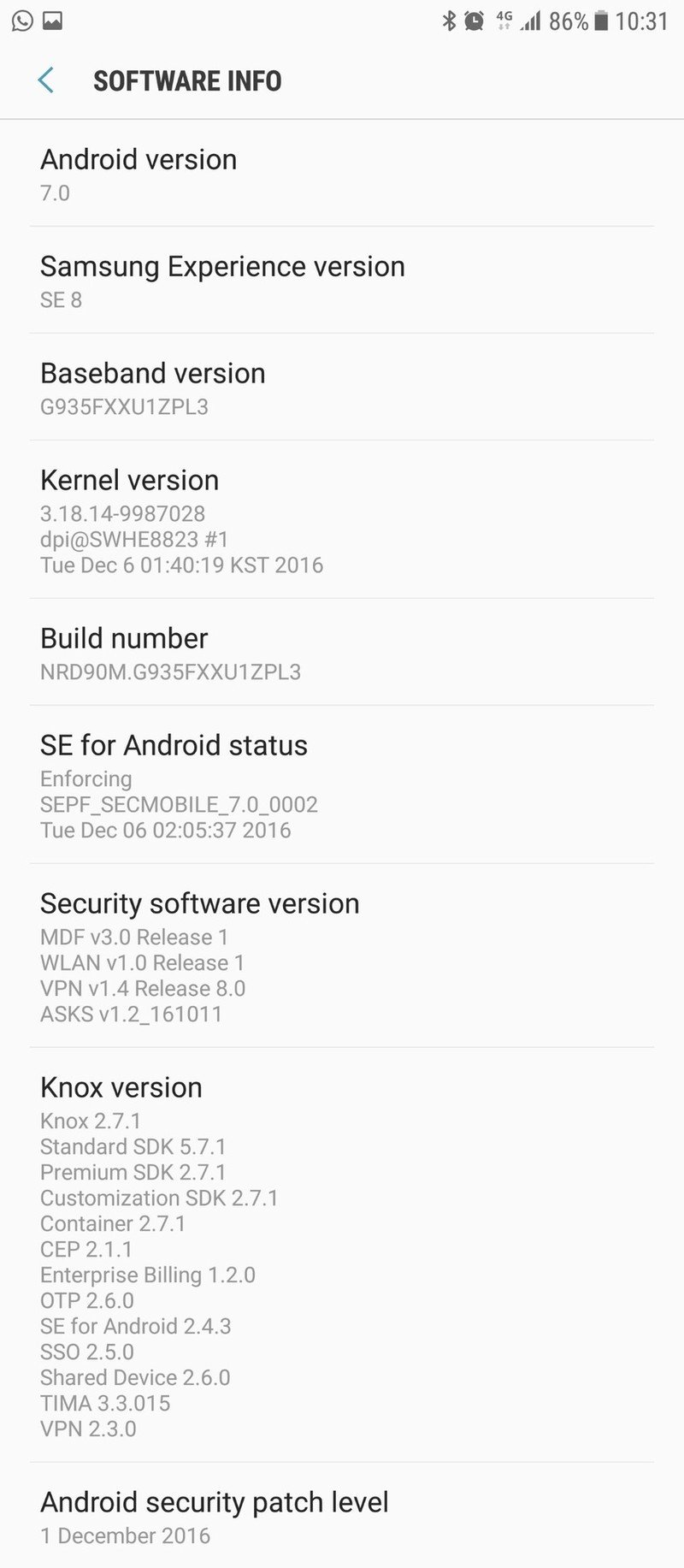 Galaxy S7 edge Samsung Experience