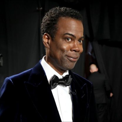 Chris Rock is seen backstage during the 94th Annual Academy Awards at Dolby Theatre on March 27, 2022 in Hollywood, California. 