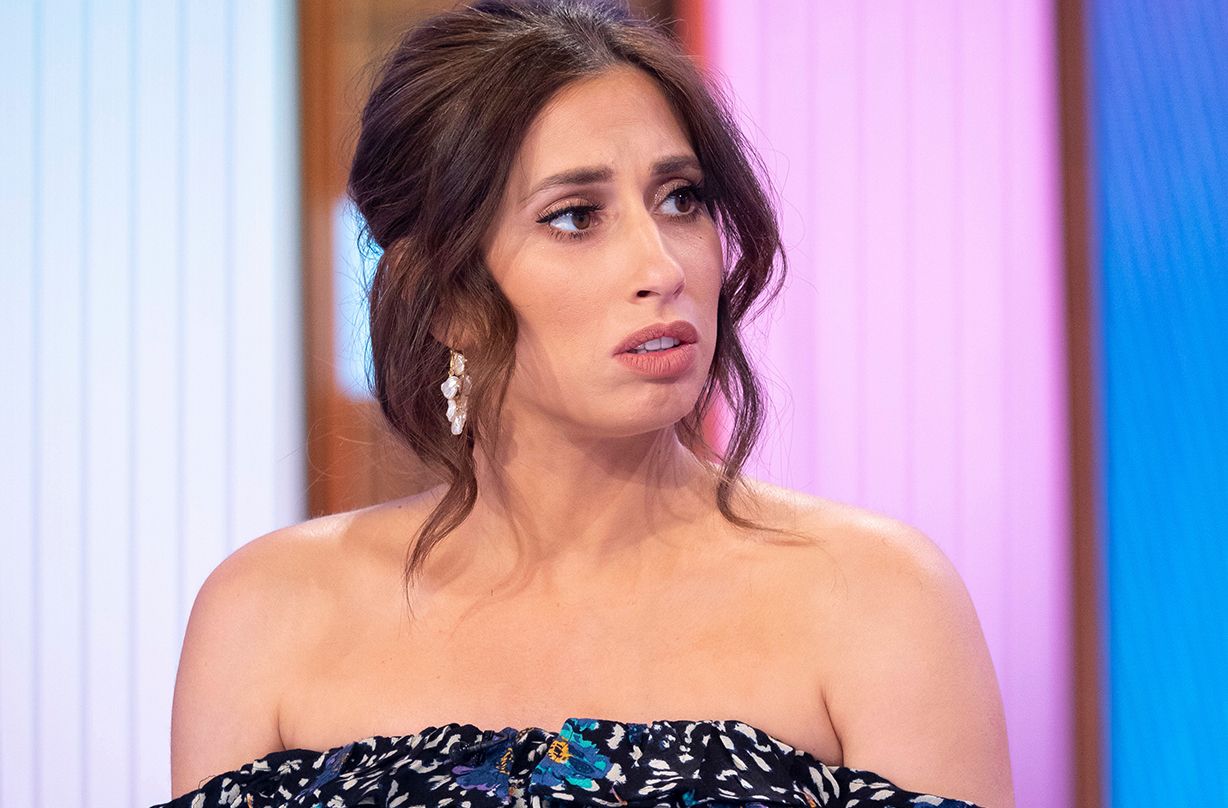 stacey solomon devastated shrinking baby bump