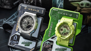 two Star Wars-themed watches