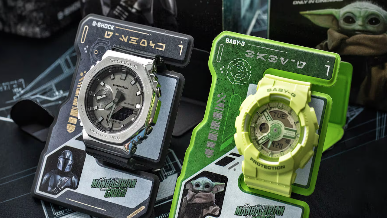 two Star Wars-themed watches