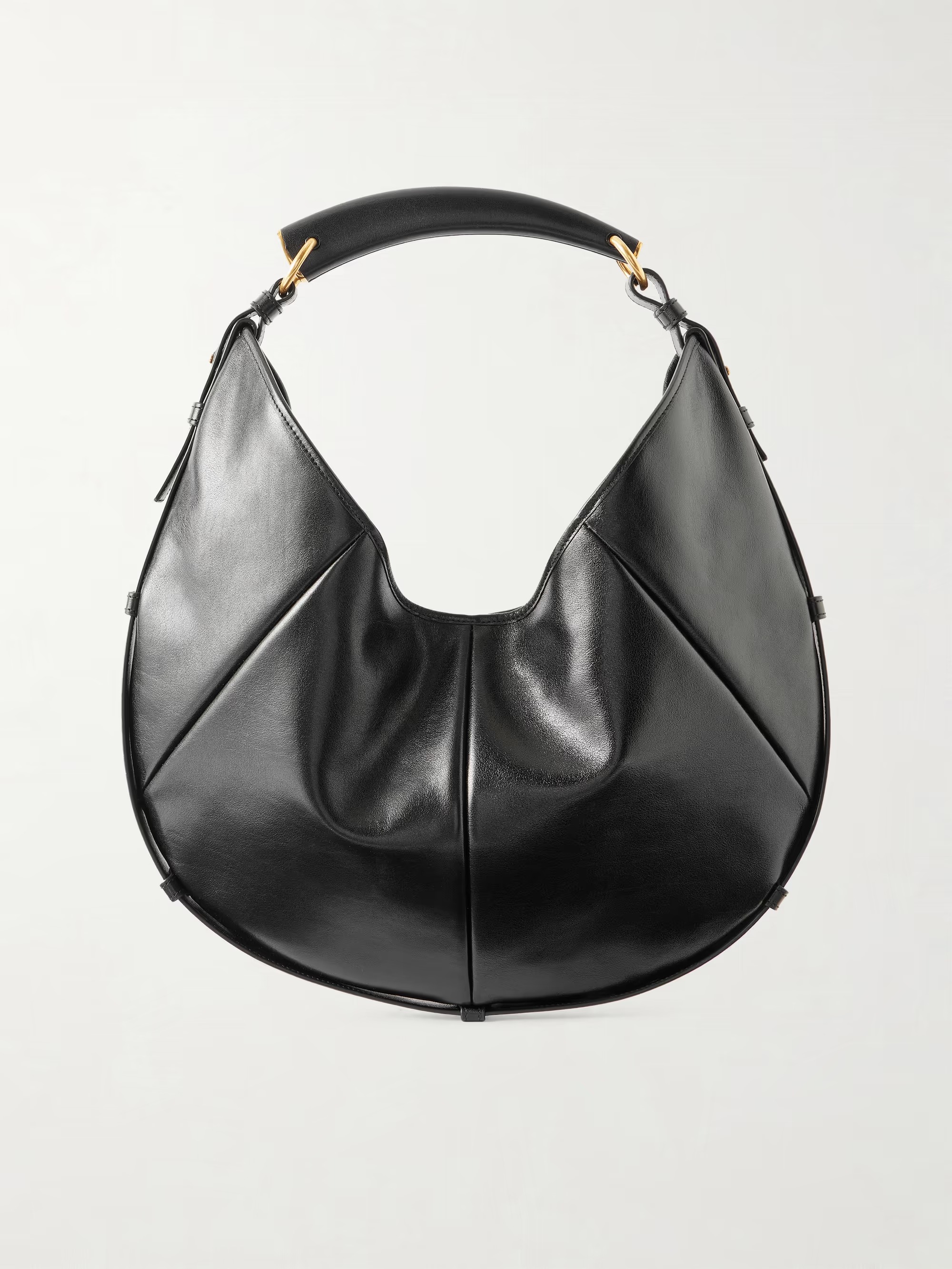 Saint Laurent, Mombasa Paneled Leather Shoulder Bag