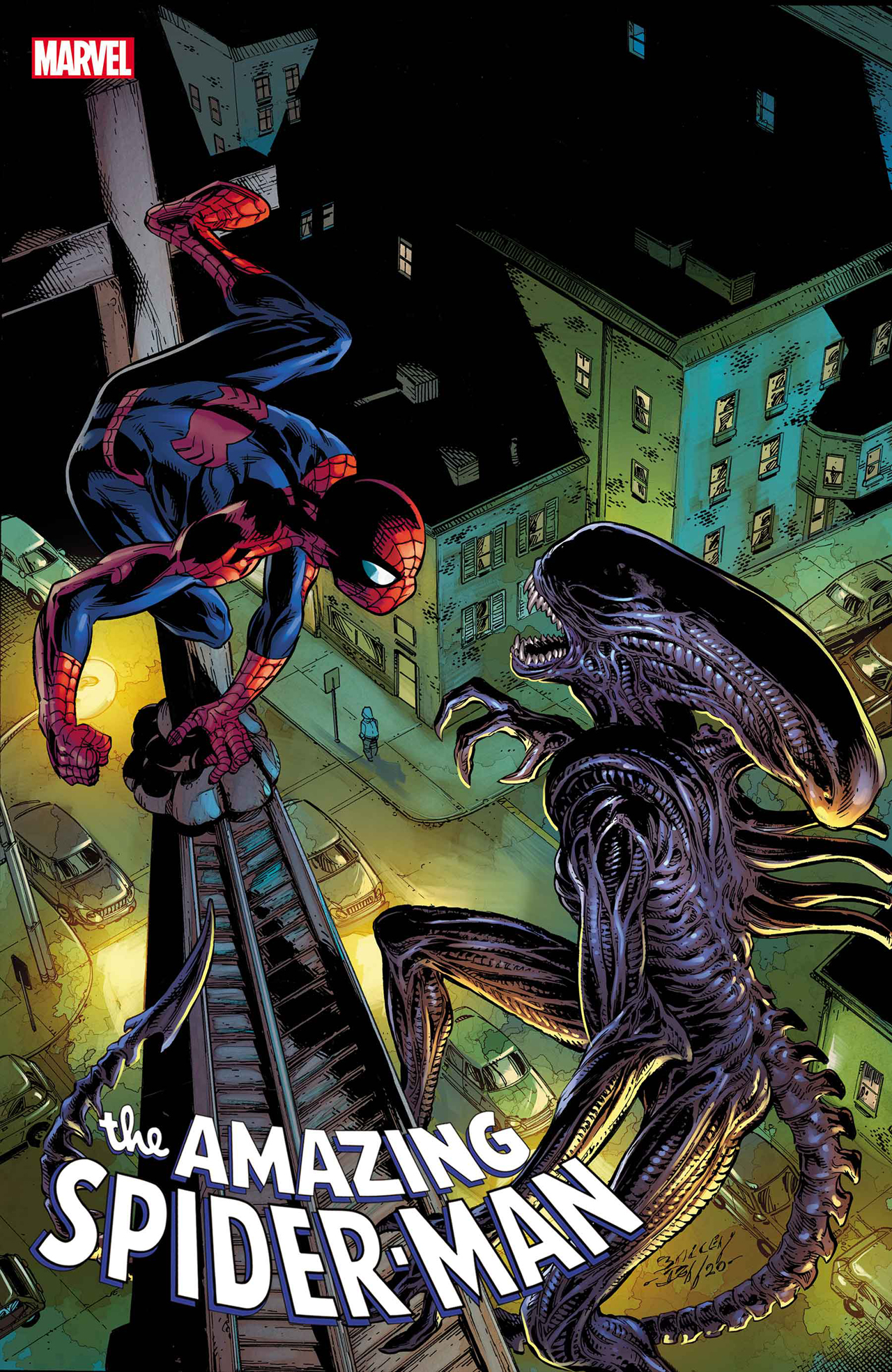 Aliens are invading Marvel variant covers in a bizarre yet awesome