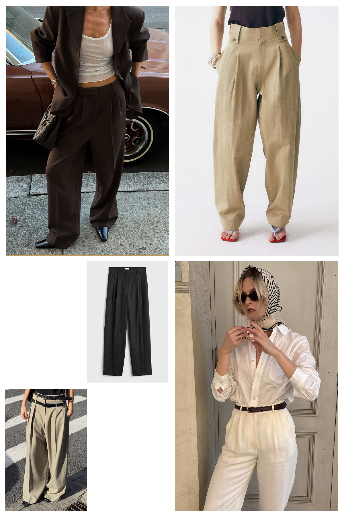 Darted Trousers