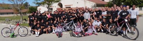The National Guard Youth Challenge Program spent some time with Team Geronimo.