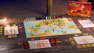 The Total War: Rome board game has earned 400% more than its crowdfunding goal