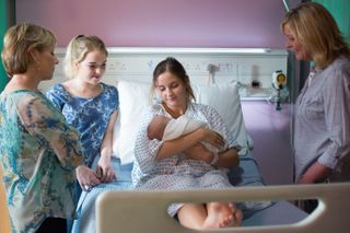 EastEnders' Lauren Branning and baby Louie