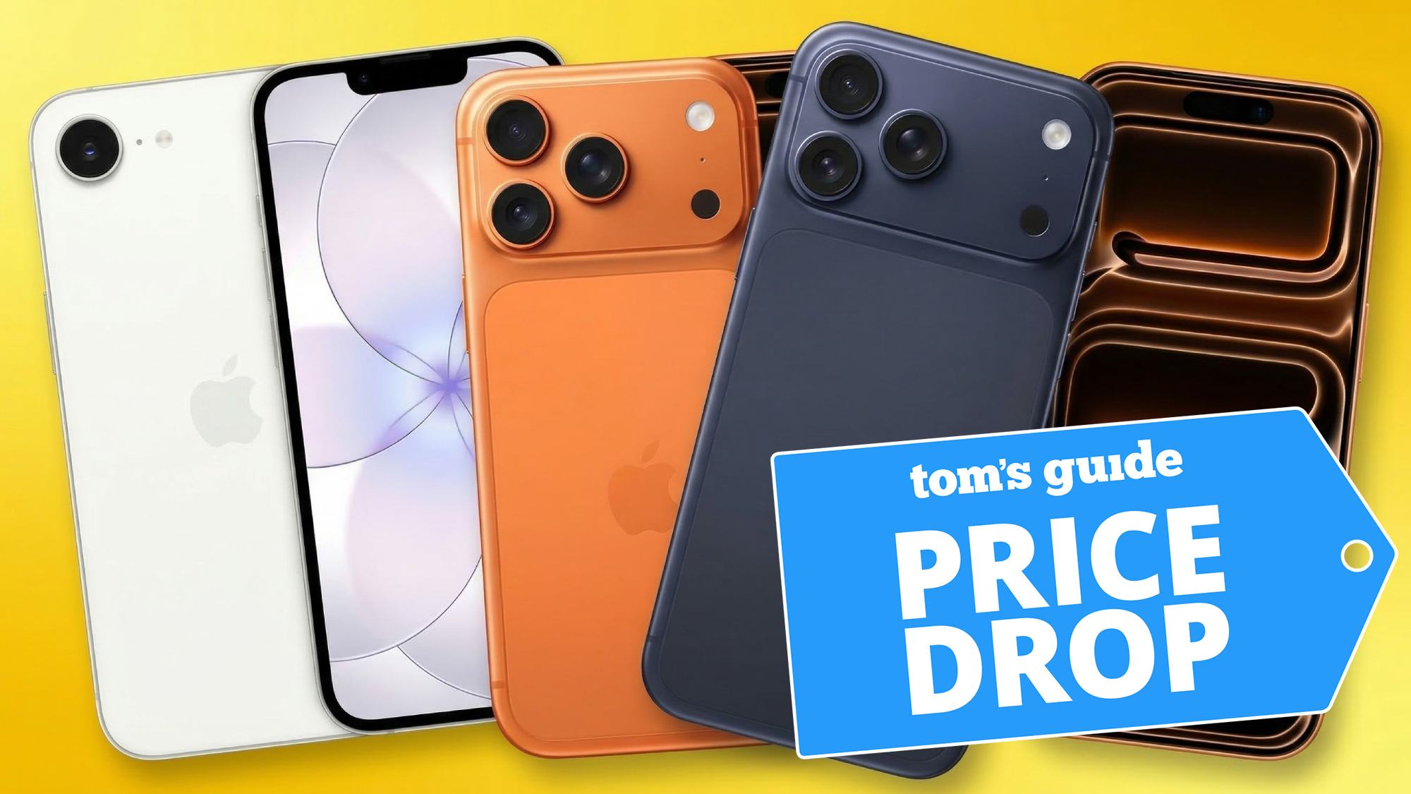 iPhone 17e,  iPhone 17 Pro, and iPhone 17 Pro Max