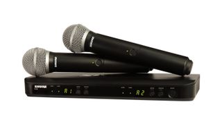 Best wireless microphones: Shure BLX288/PG58