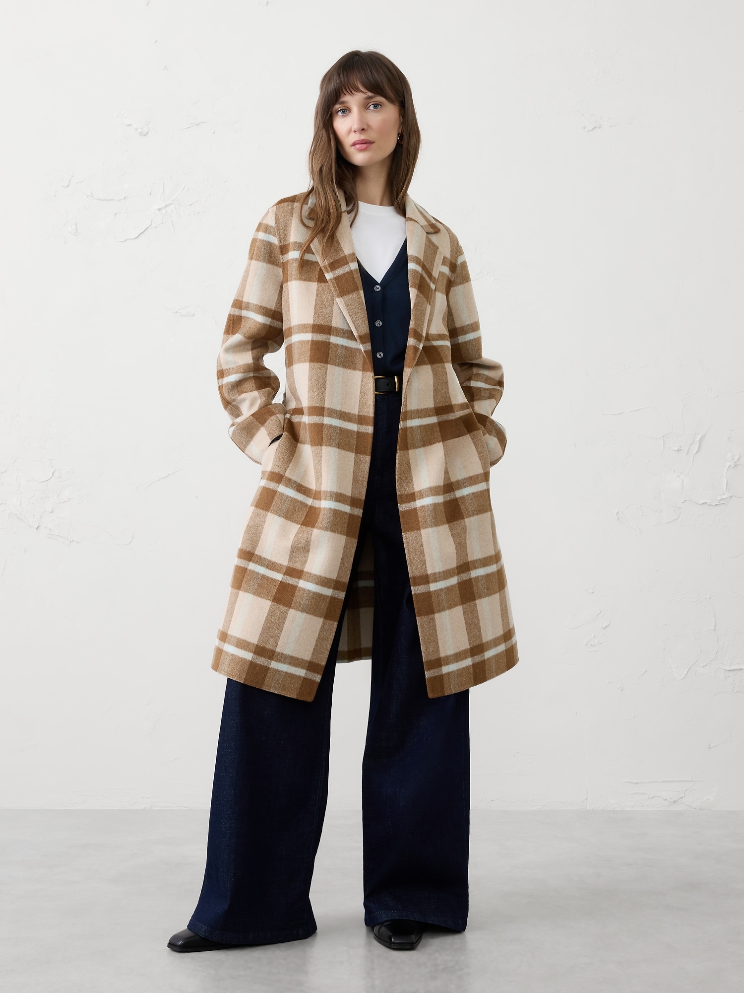 Double Face Tie-Waist Coat