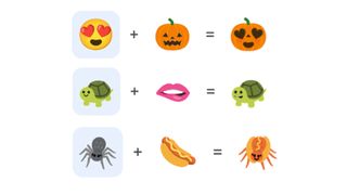 Emojis generated by Emoji Kitchen