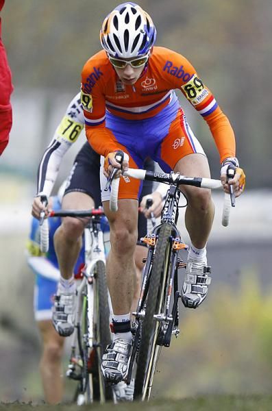Lars Van Der Haar (Netherlands) in action during the U23 European championship.