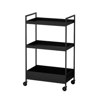 Ikea NISSAFORS Utility cart in black