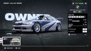 Need For Speed Unbound cars list