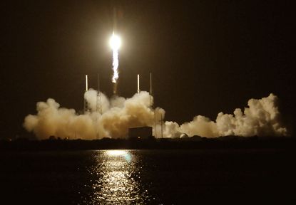 SpaceX's Falcon 9 rocket launches 
