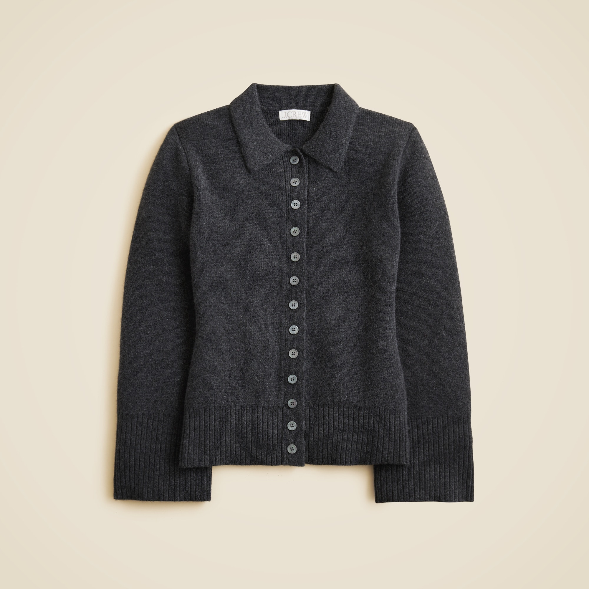 Milano-Stitch Cinched-Waist Cardigan