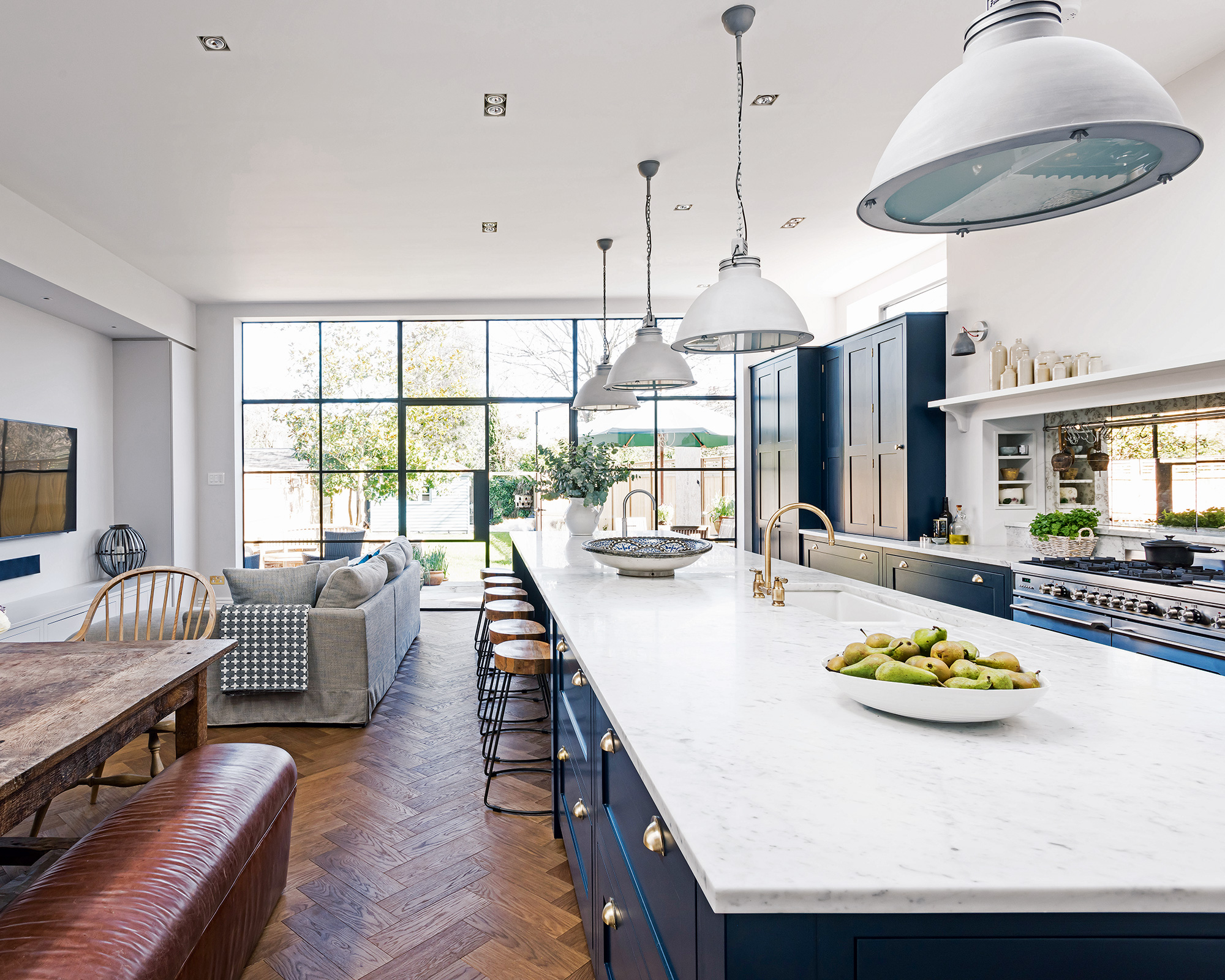 Open-plan kitchen ideas