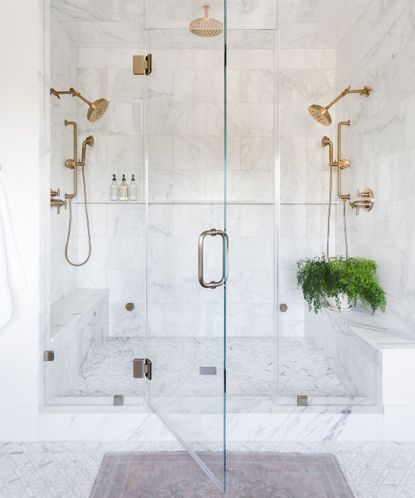 8 easy ways designers make a shower look more expensive | Homes & Gardens