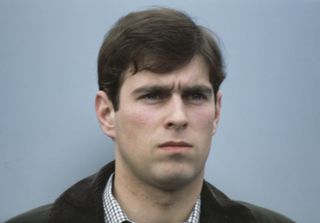 A younger Prince Andrew