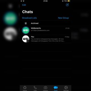 Whatsapp Beta Chat List With Status Updates