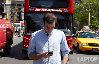 Walking (and stopping) while texting