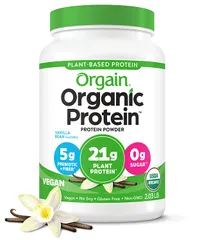 Orgain Organic Plant Based Protein Powder | Was $47.29 Now $26.99 at Walmart