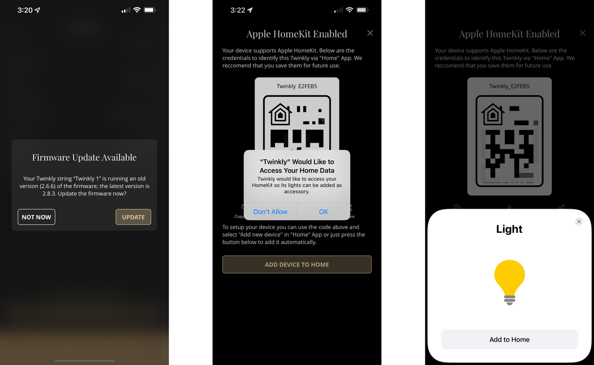 Twinkly smart holiday lights gain HomeKit support via new firmware