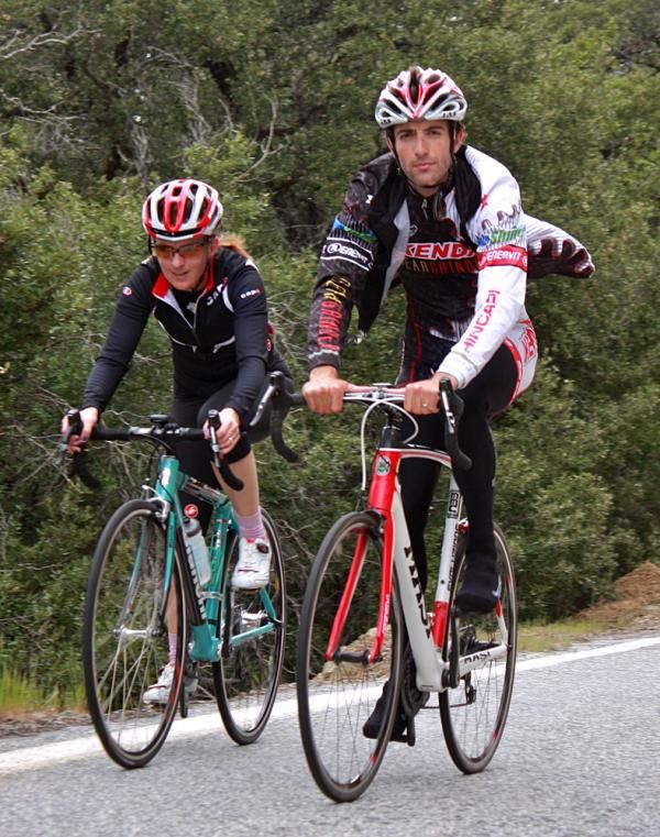 Roman Kilun looks concerned: will Laura make it to the top?