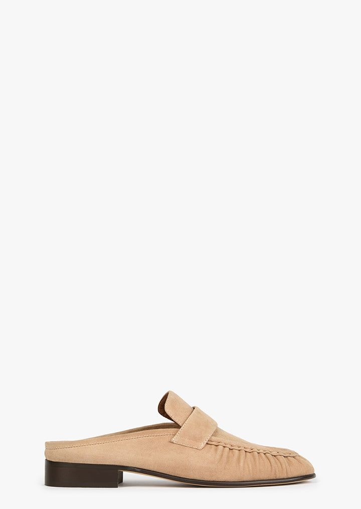 Glacier Wheat Suede