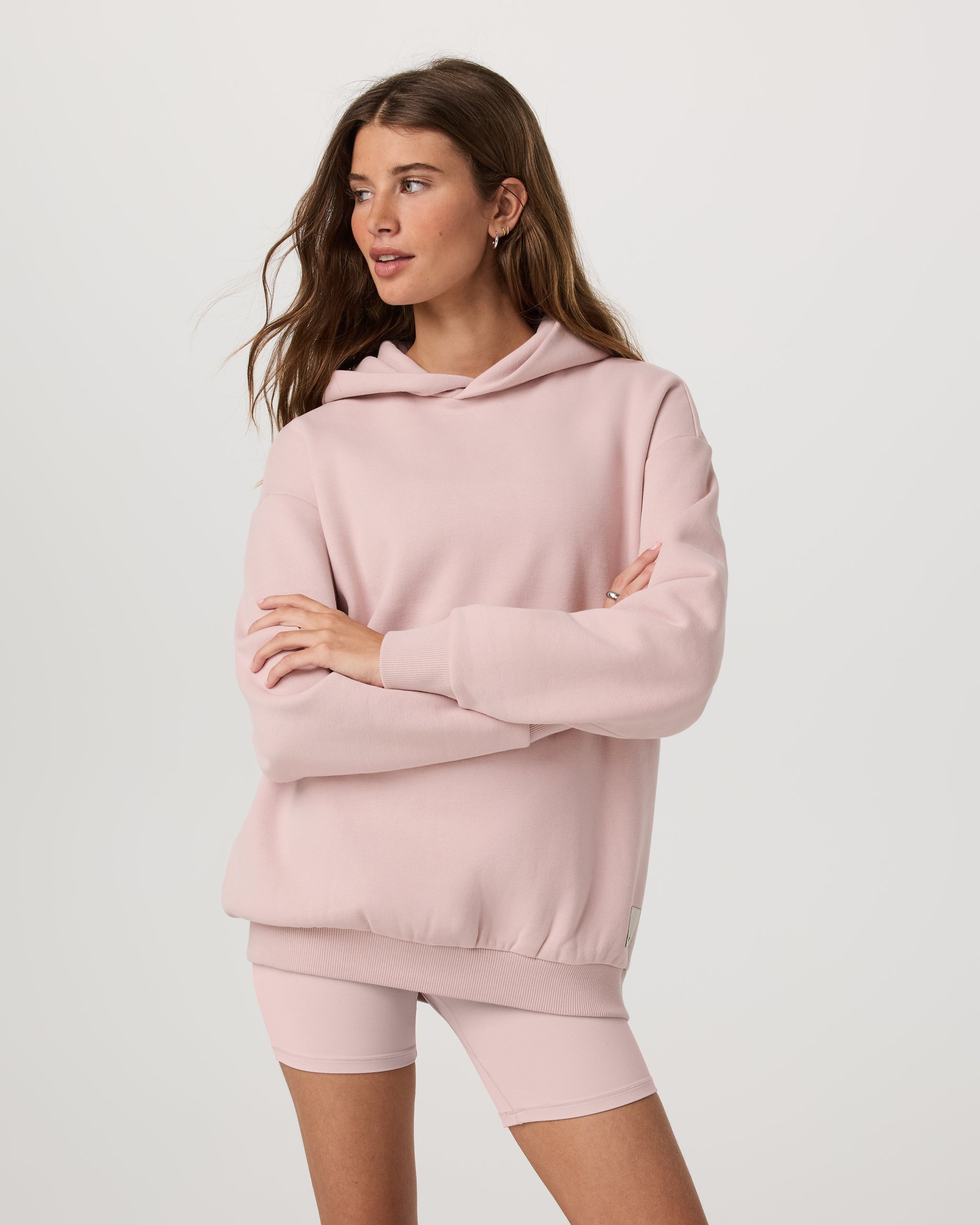 Restore Oversized Hoodie - Vintage Rose - Xxs