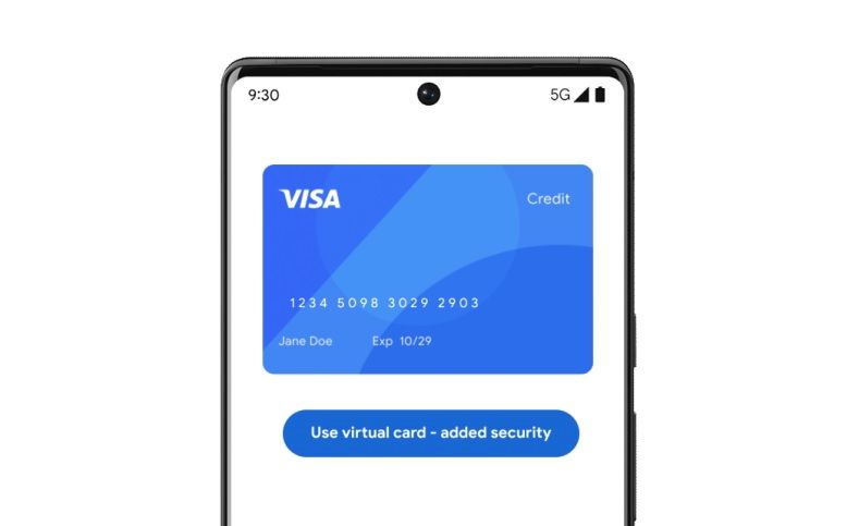 Google Virtual Cards