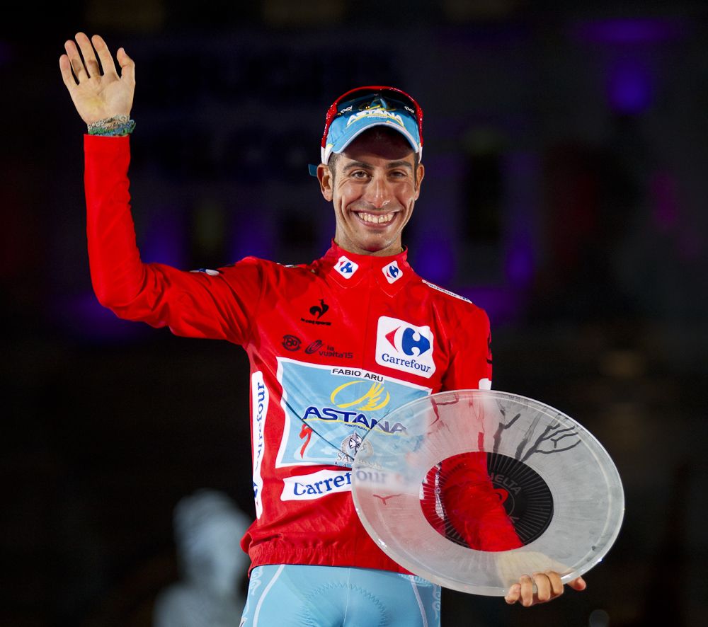 2015 Vuelta winner Fabio Aru