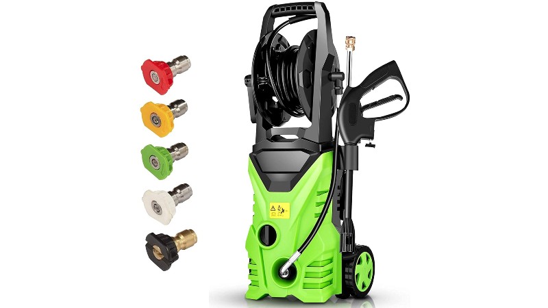 Green pressure washer