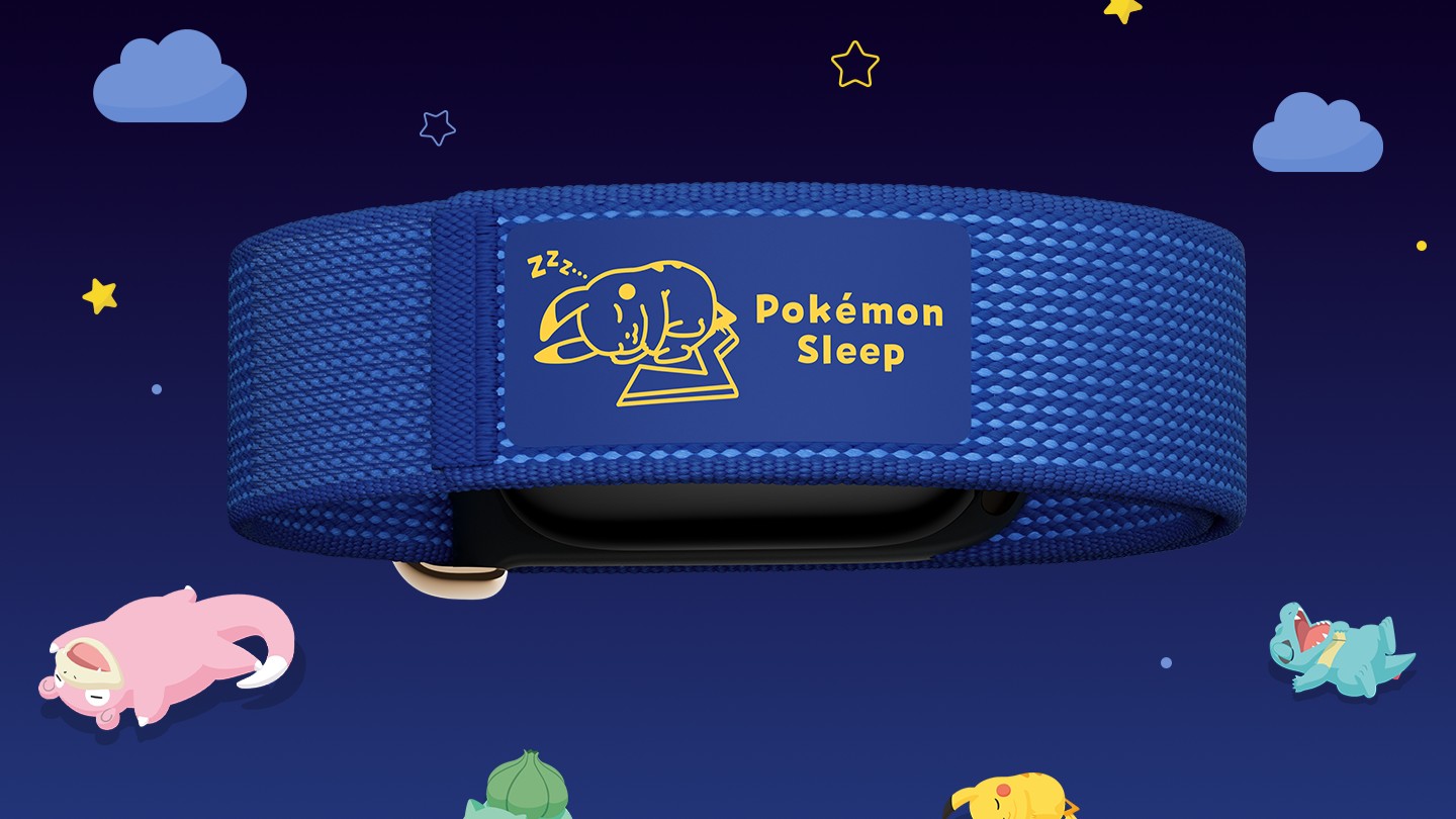 blue band Fitbit Air Pokemon Sleep 