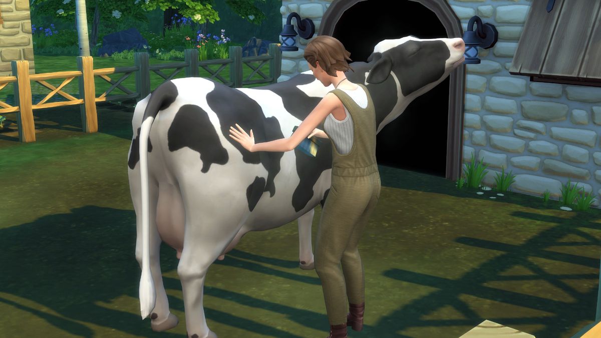 The Sims 4 Farmland mod can enhance or replace Cottage Living - it's up to  you