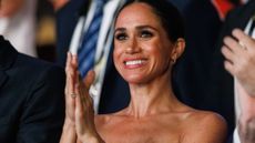 Meghan, Duchess of Sussex attends the closing ceremony of the Invictus Games Düsseldorf 2023 at Merkur Spiel-Arena on September 16, 2023 in Duesseldorf, Germany. (Photo by Joshua Sammer/Getty Images)