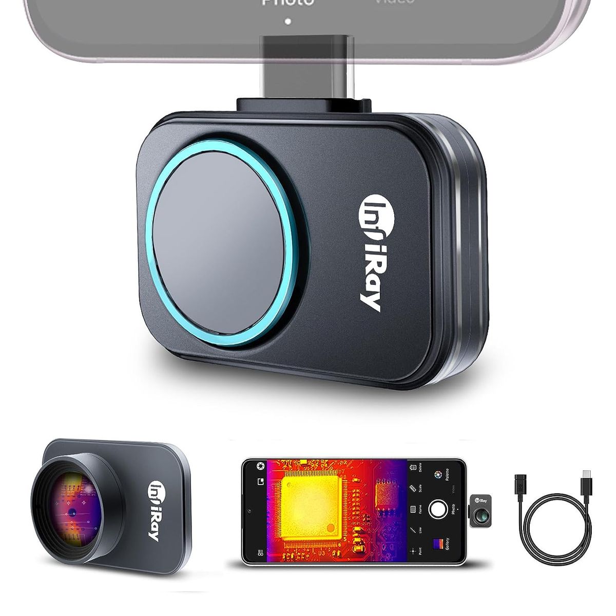 InfiRay Xinfrared P2 Pro review This USBC thermal camera ticks all