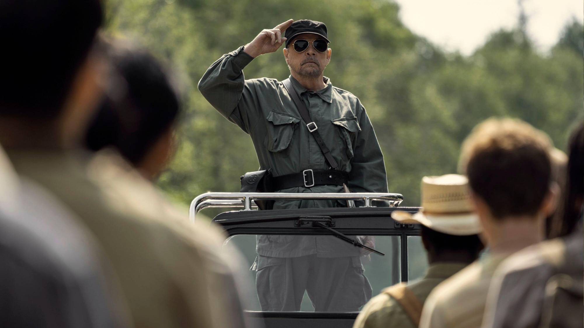 Mark Hamill as The Major in &quot;The Long Walk&quot;
