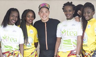 Simon Pellaud revels in Tour of Rwanda stage win