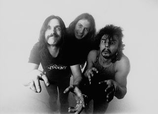 Motorhead in 1980: Lemmy, ‘Fast’ Eddie and Philthy Animal Taylor