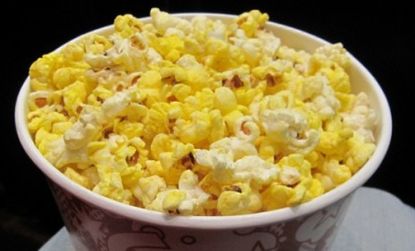Do movie goers really want to know that a typical tub of movie popcorn has as many calories as three Big Macs?