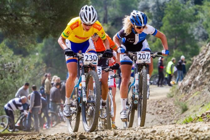The women on the start loop