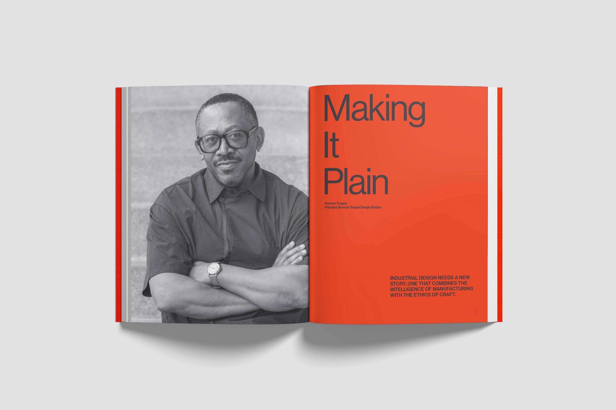 A spread from The Product Design 100
