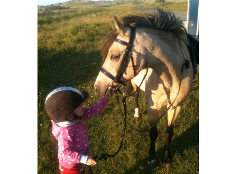 Rosie and Megan when first rehomed