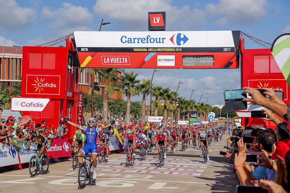 Matteo Trentin wins stage 4 at the Vuelta