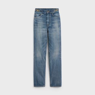 Celana Jeans Margaret Celine Straight-Leg Medium-Wash 