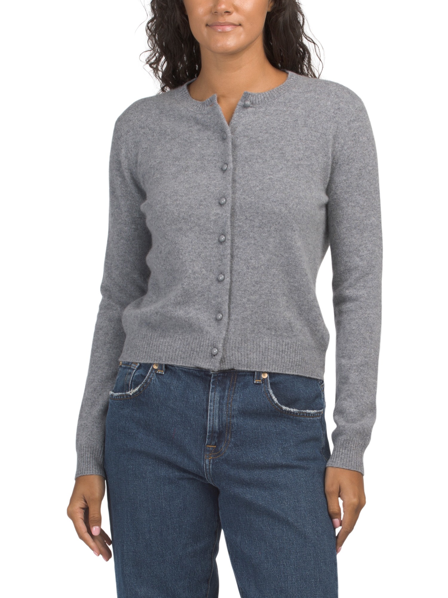Wilt, Cashmere Bobble Button Cardigan
